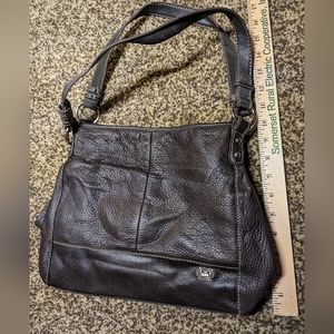 The Sak Chocolate Brown Leather Shoulder Bag